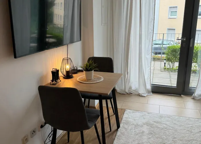 Moderne Mit Terrasse アパート ヴュルツブルク
